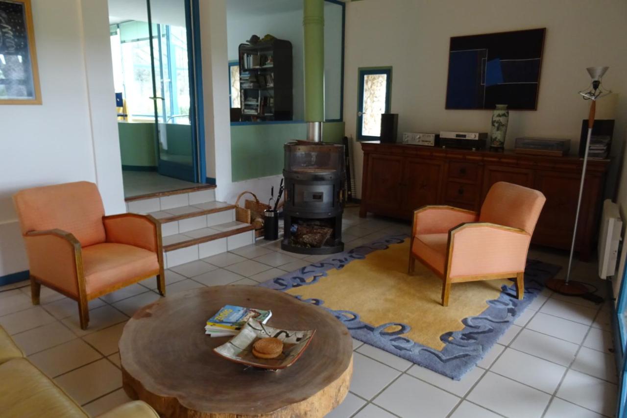 Villa Mas En Pierres Seches Avec Piscine Lussan  Esterno foto