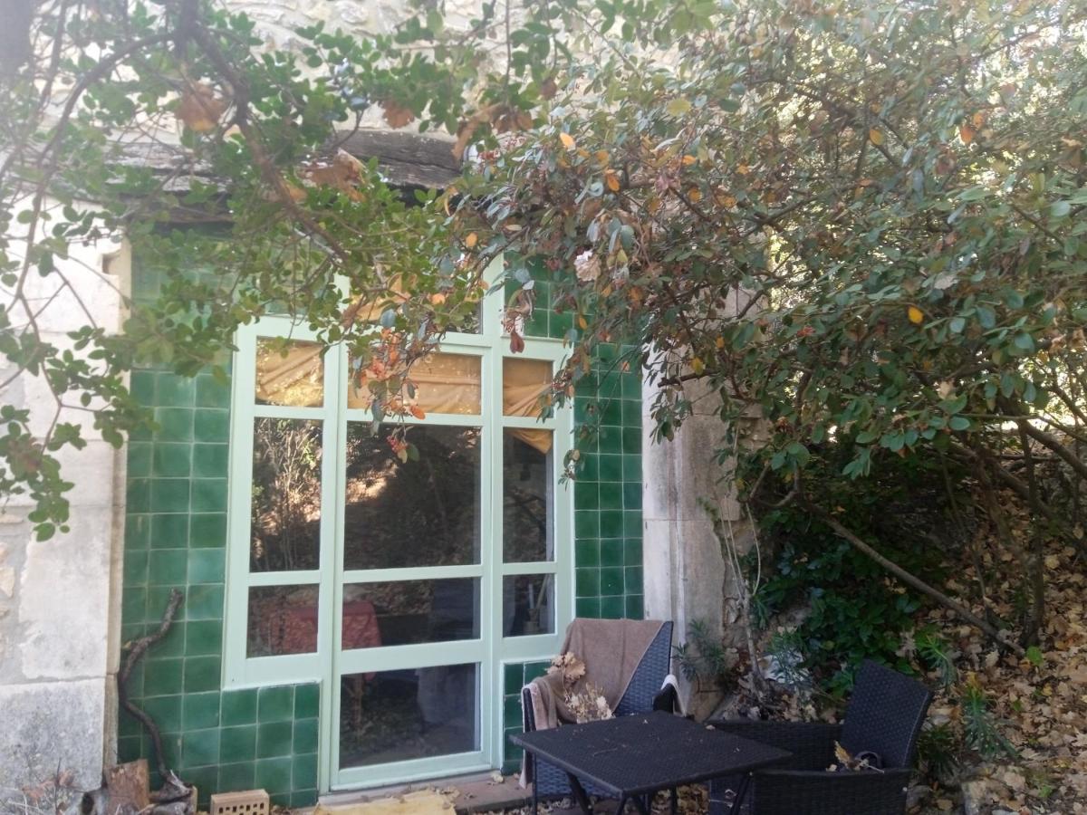 Villa Mas En Pierres Seches Avec Piscine Lussan  Esterno foto